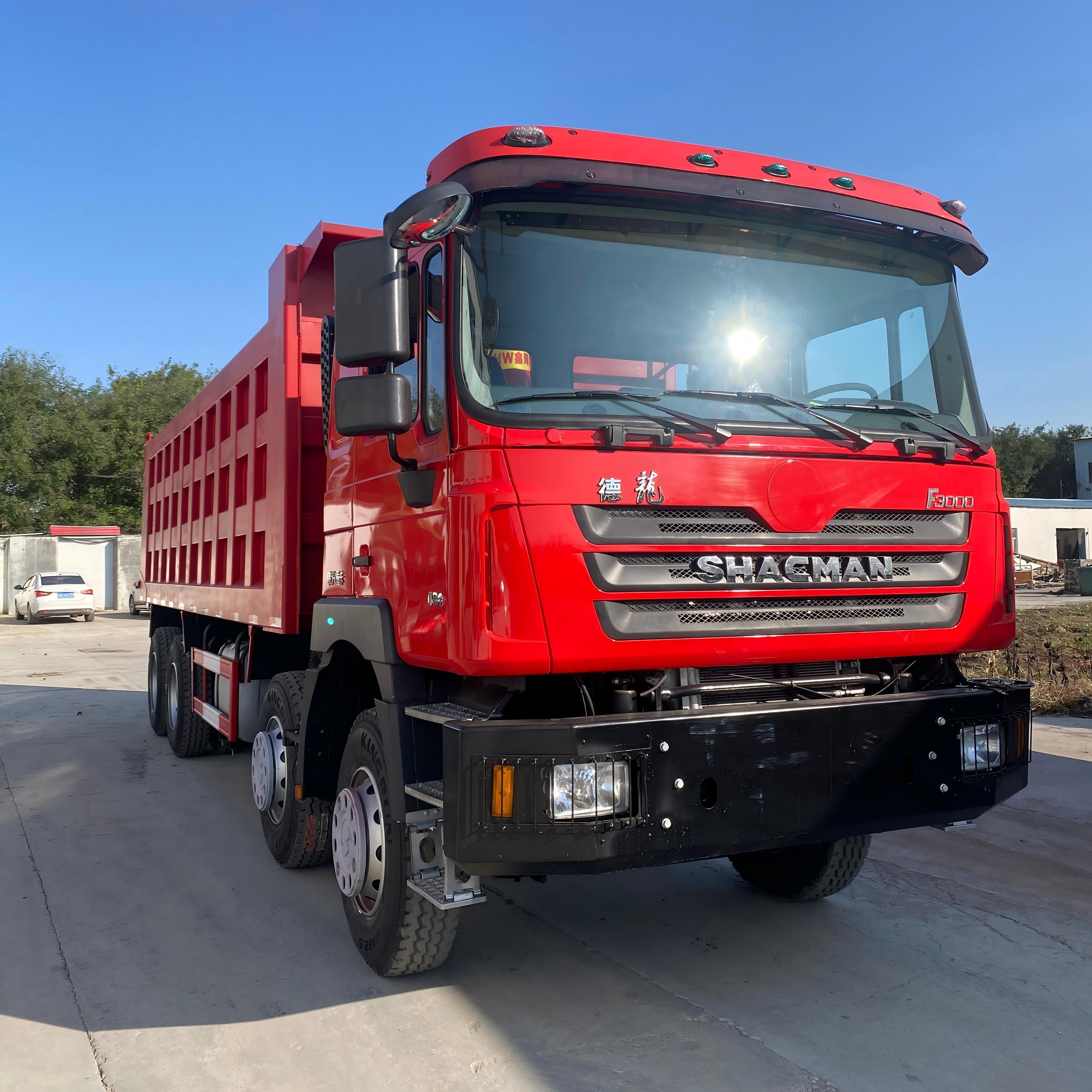 SHACMAN F3000 430HP 8×4 Tipper Dump Truck (Red)
