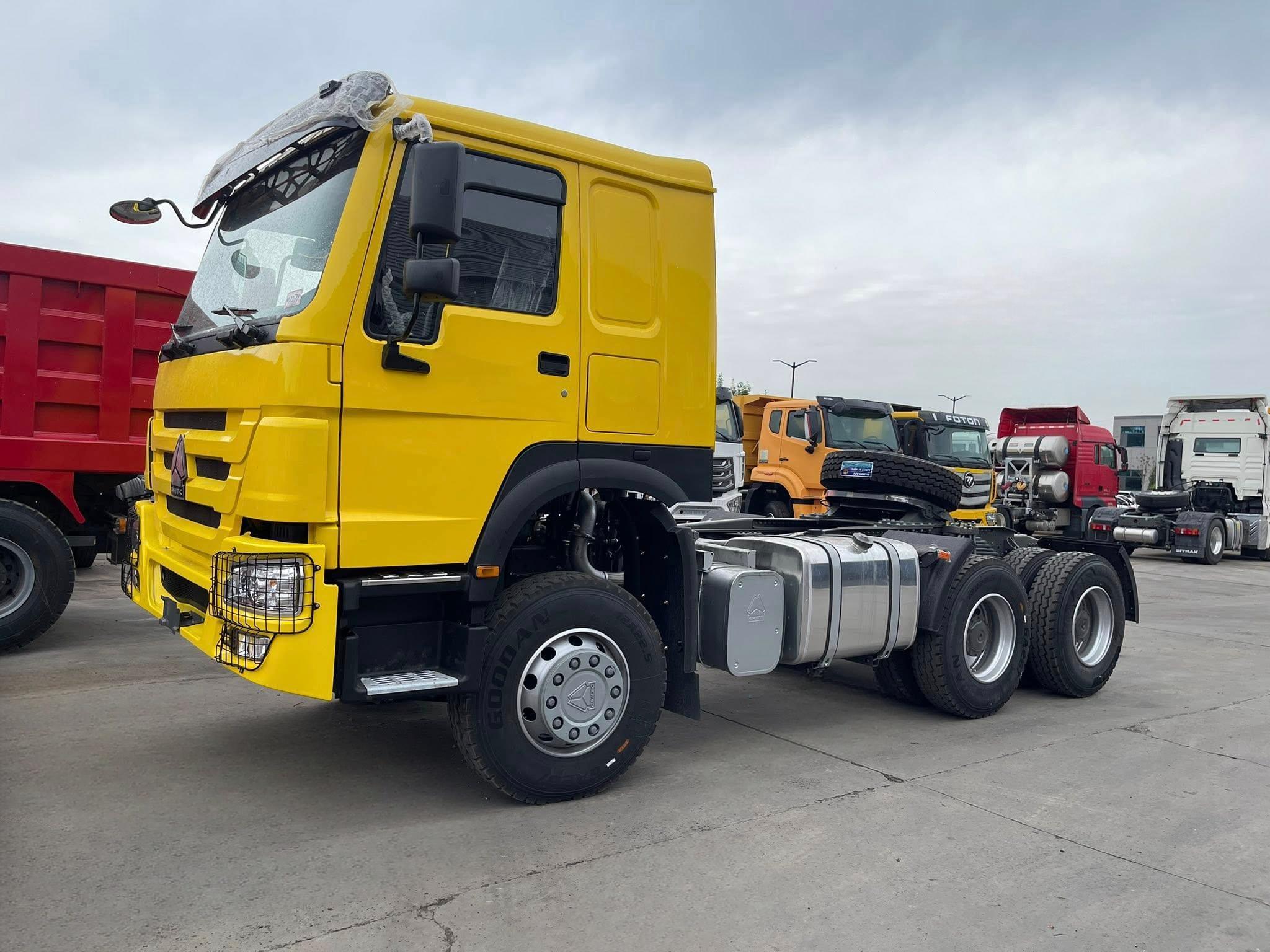 SINOTRUK HOWO NX 6×4 380HP Tractor Truck(yellow)