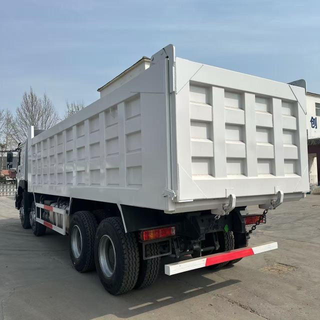 SINOTRUK HOWO 420HP 8×4 Tipper Dump Truck (White)