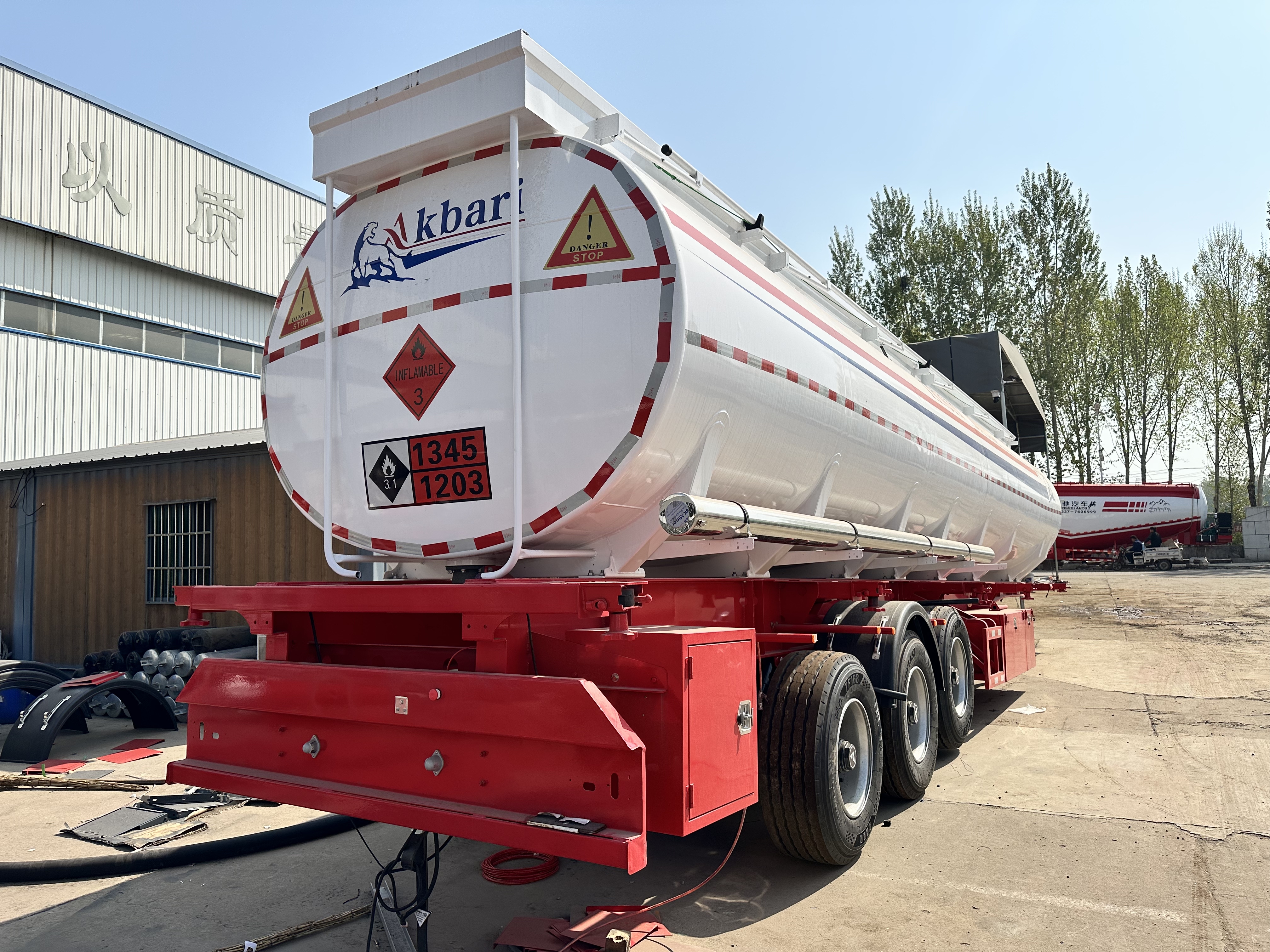 3-Axle Fuel Tanker Semi-Trailer