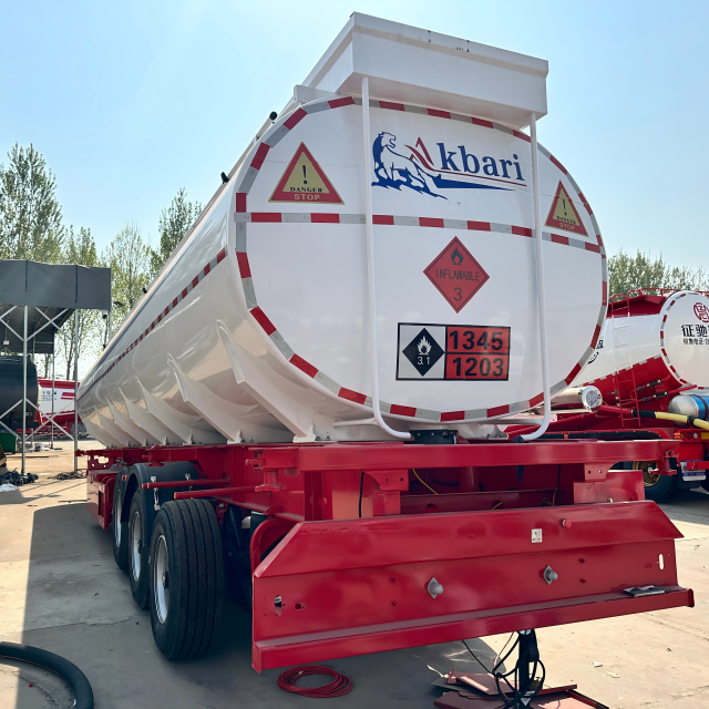 3-Axle Fuel Tanker Semi-Trailer