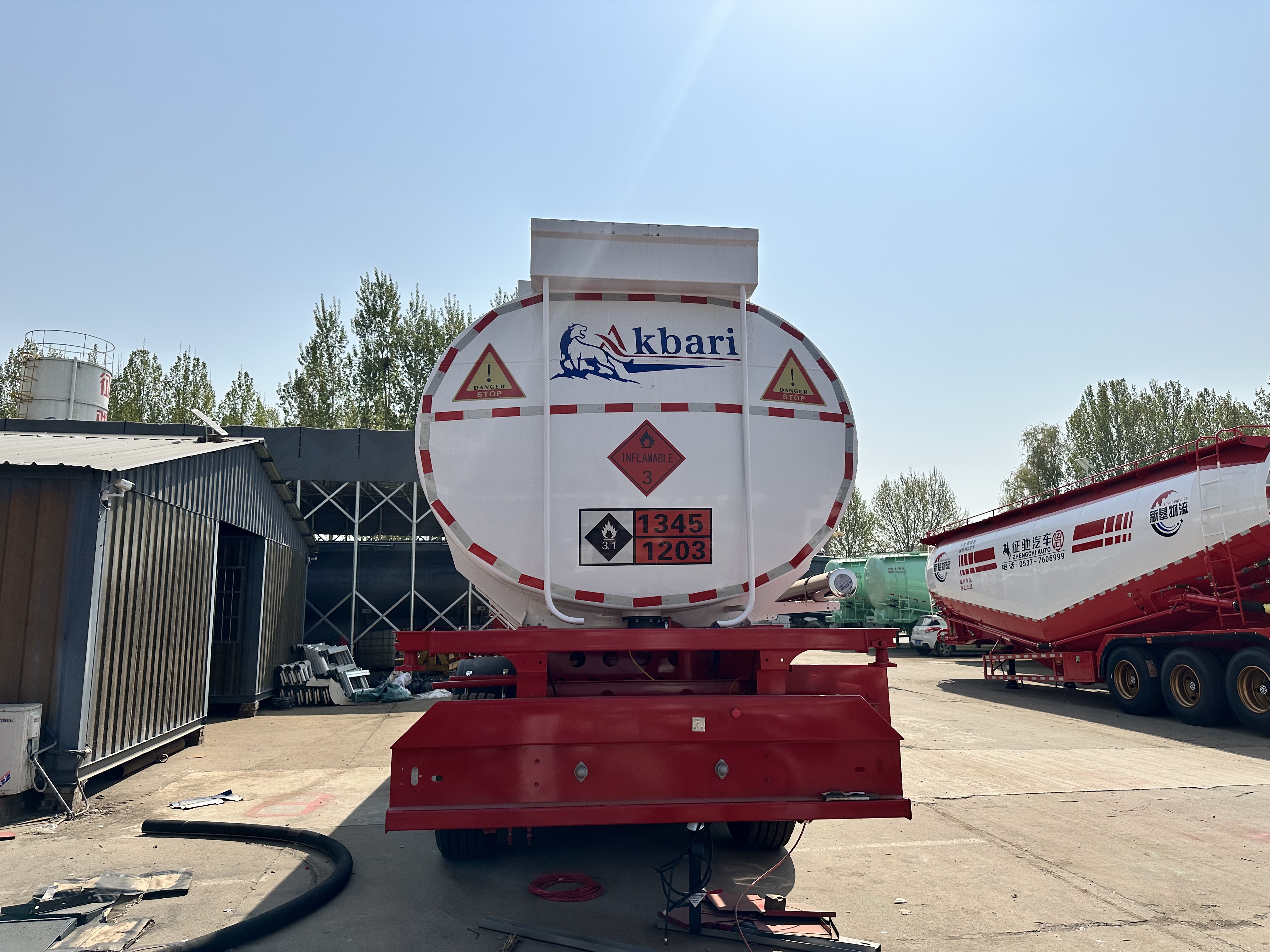 3-Axle Fuel Tanker Semi-Trailer