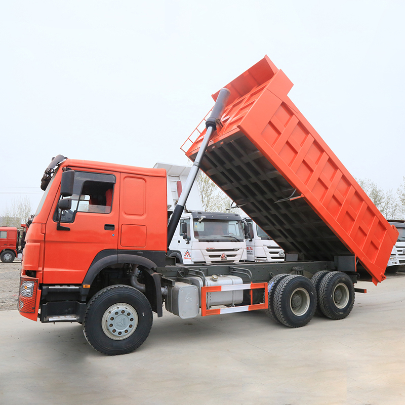 China National Heavy Duty Truck Group (CNHTC) SINOTRUK HOWO 6×4 371HP Reconditioned Dump Truck (Orange)