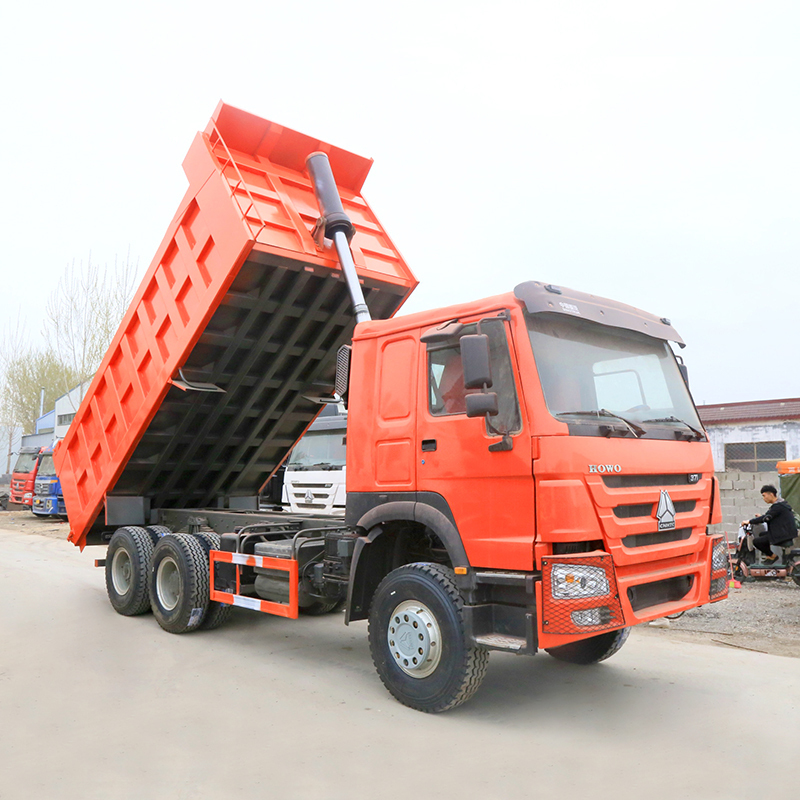 China National Heavy Duty Truck Group (CNHTC) SINOTRUK HOWO 6×4 371HP Reconditioned Dump Truck (Orange)