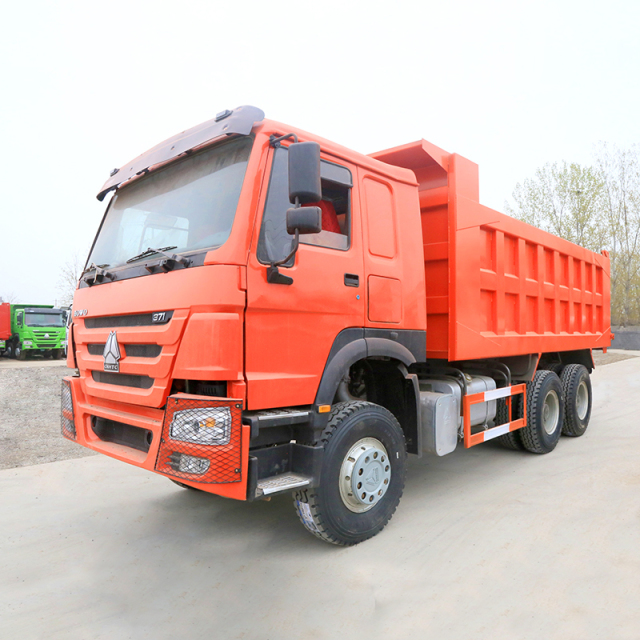 China National Heavy Duty Truck Group (CNHTC) SINOTRUK HOWO 6×4 371HP Reconditioned Dump Truck (Orange)