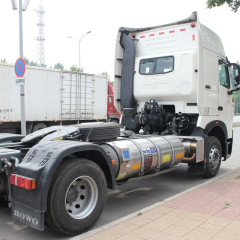 Used Sinotruk Howo 4x2 T7H tractor truck terminal head hot sale