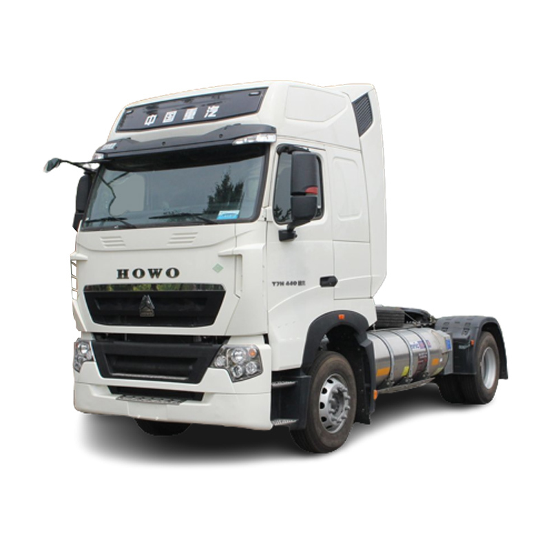 Used Sinotruk Howo 4x2 T7H tractor truck terminal head hot sale
