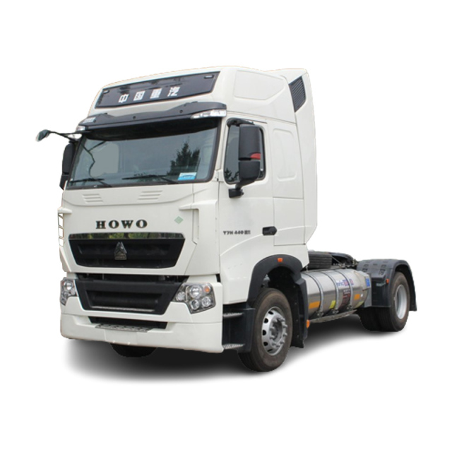 Used Sinotruk Howo 4x2 T7H tractor truck terminal head hot sale
