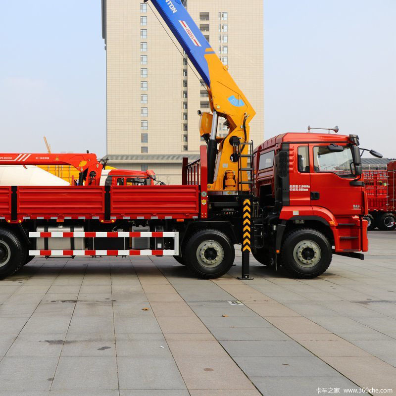 Used Crane Truck 8x4 Boom Truck For Sale