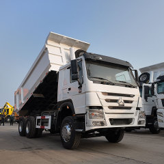 Used Howo 6×4 U-shaped Bucket Dump Truck 371HP