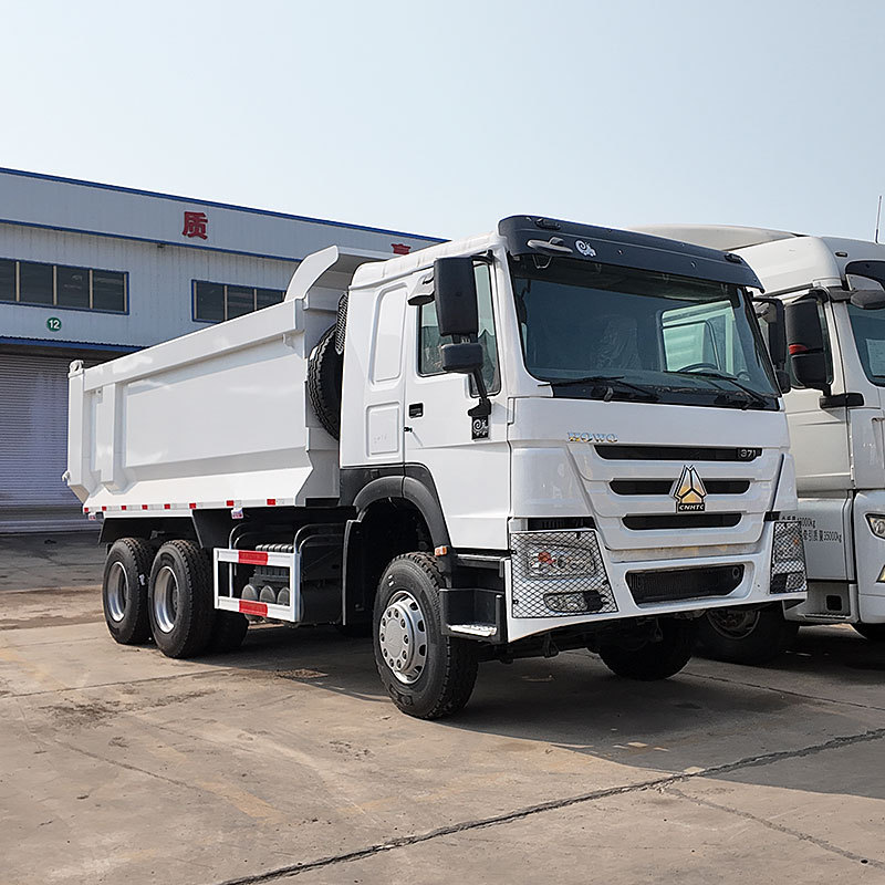 Used Howo 6×4 U-shaped Bucket Dump Truck 371HP