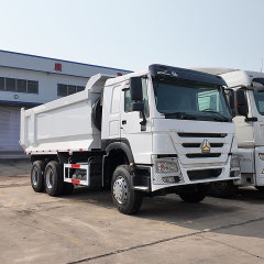 Used Howo 6×4 U-shaped Bucket Dump Truck 371HP