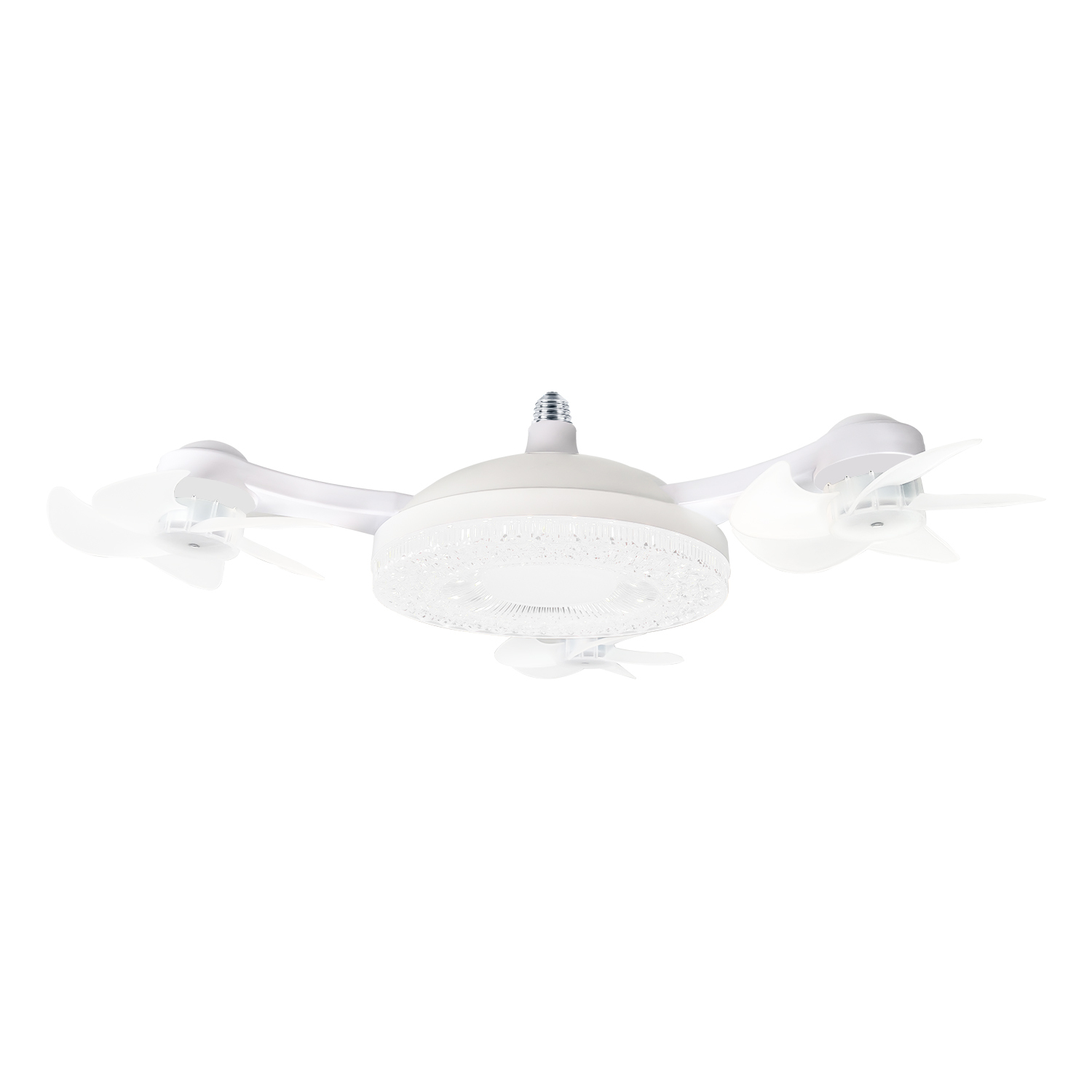 Drone with three diamond-shaped heads