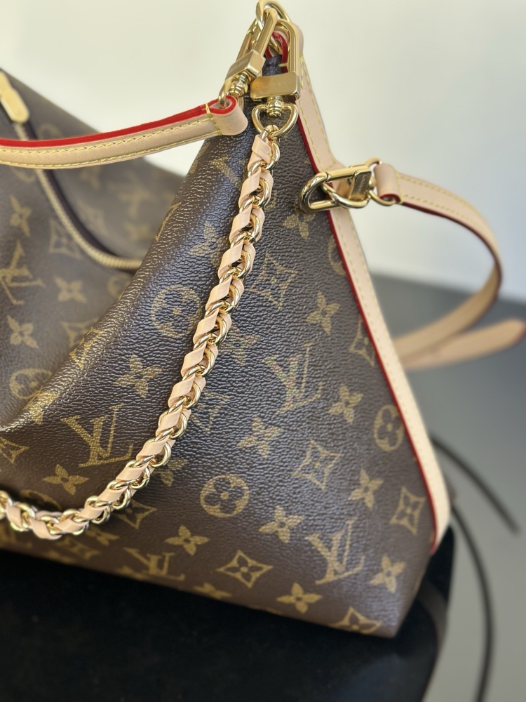 LV/ルイヴィトン LOUIS VUITTON M27825 MULTIPASS モノグラム ショルダーバッグ クロスボディ 編み上げチェーン ゴールド金具 フランス製 レディース