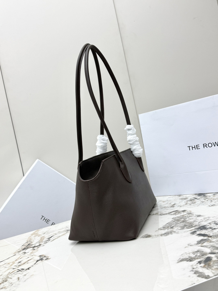 The Row トートバッグ 仿品｜高品質レザー｜32x18x20cm｜シンプルで洗練されたデザイン｜レディースバッグ｜ブラック