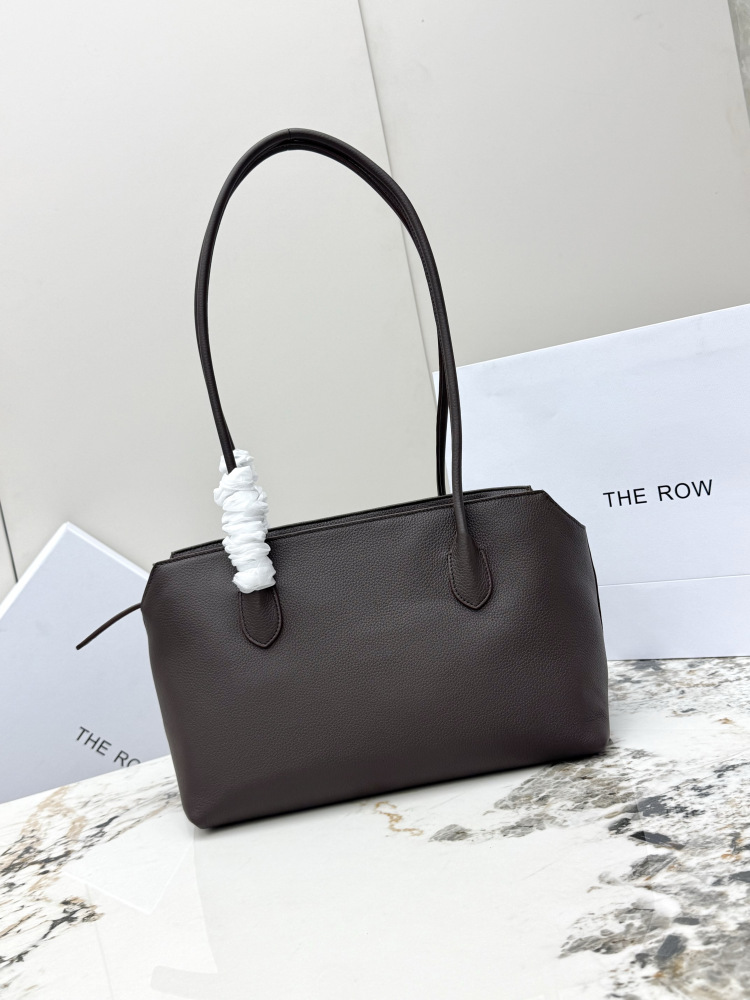 The Row トートバッグ 仿品｜高品質レザー｜32x18x20cm｜シンプルで洗練されたデザイン｜レディースバッグ｜ブラック