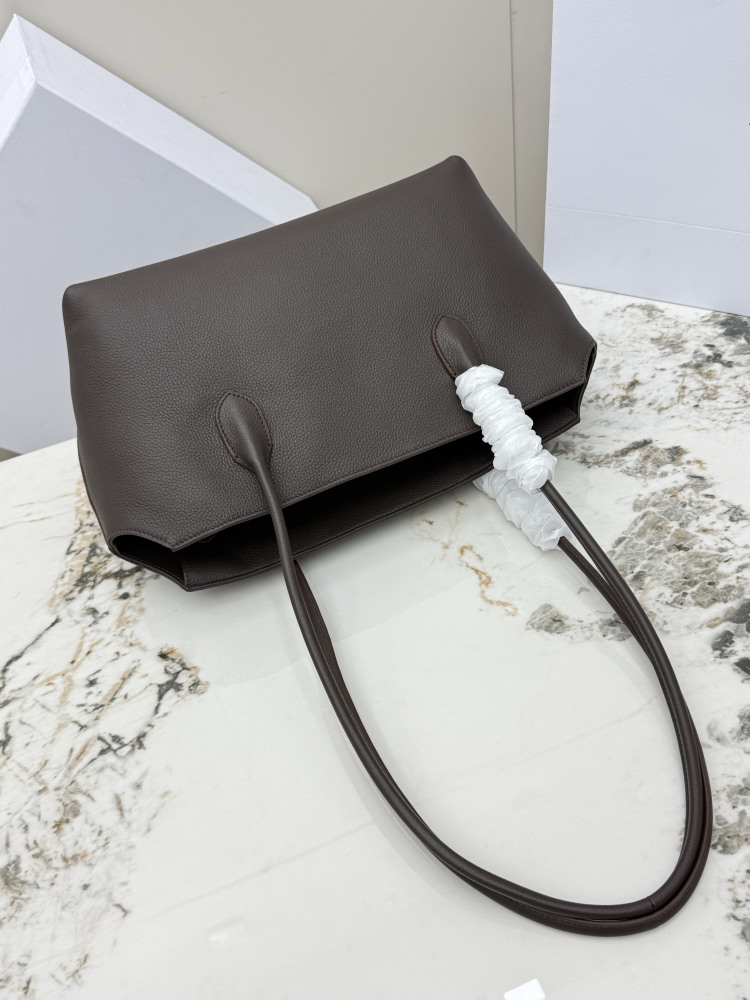 The Row トートバッグ 仿品｜高品質レザー｜32x18x20cm｜シンプルで洗練されたデザイン｜レディースバッグ｜ブラック
