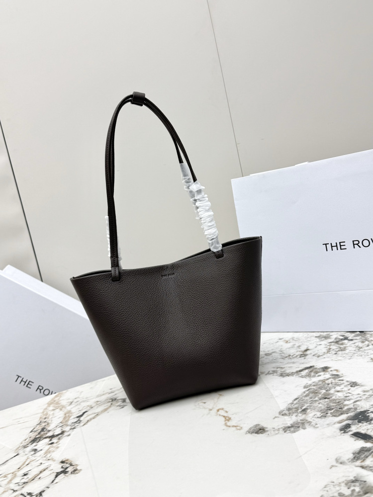 The Row Park Edge 小号通勤用手提トートバッグ（ブラウン）コピー
