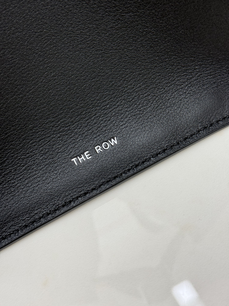 THE ROW Soft Margaux ベッカム型手提公文バッグ（ブラック）コピー通勤用バッグ