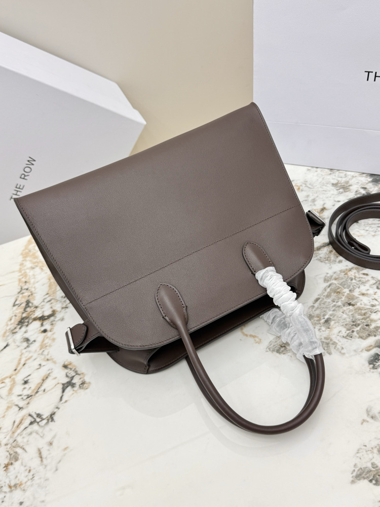 THE ROW Soft Margaux ベッカム型手提公文バッグ（ブラウン）コピー通勤用バッグ