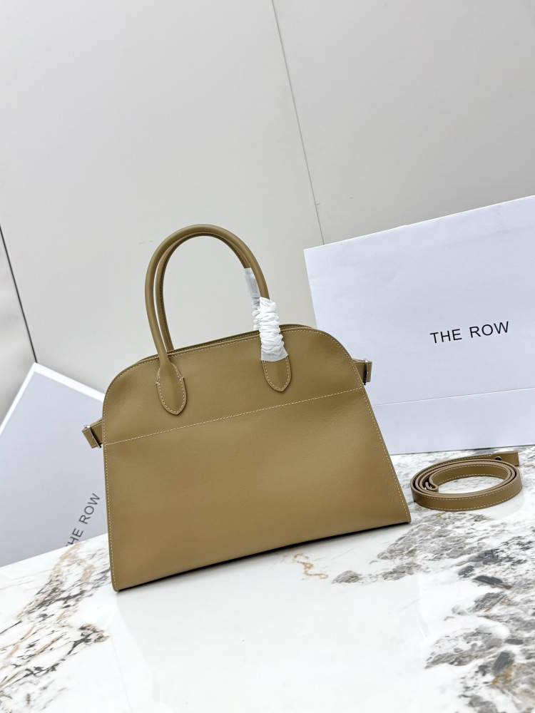 THE ROW Soft Margaux ベッカム型手提公文バッグ（ベージュ）コピー通勤用バッグ