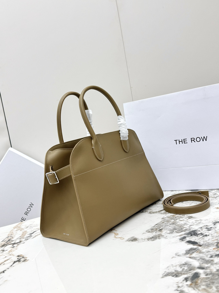 THE ROW Soft Margaux ベッカム型手提公文バッグ（ベージュ）コピー通勤用バッグ
