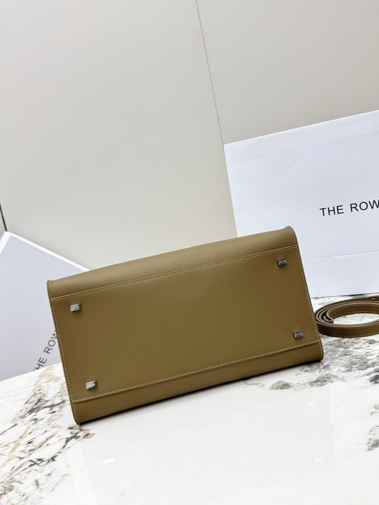 THE ROW Soft Margaux ベッカム型手提公文バッグ（ベージュ）コピー通勤用バッグ