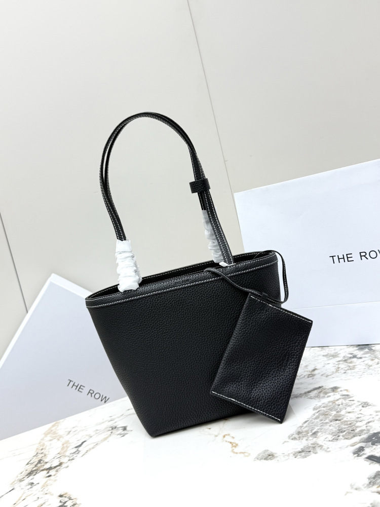THE ROW Mini Park Tote 迷你粒面牛皮子母托ートバッグ（小号）コピー通勤用バッグ