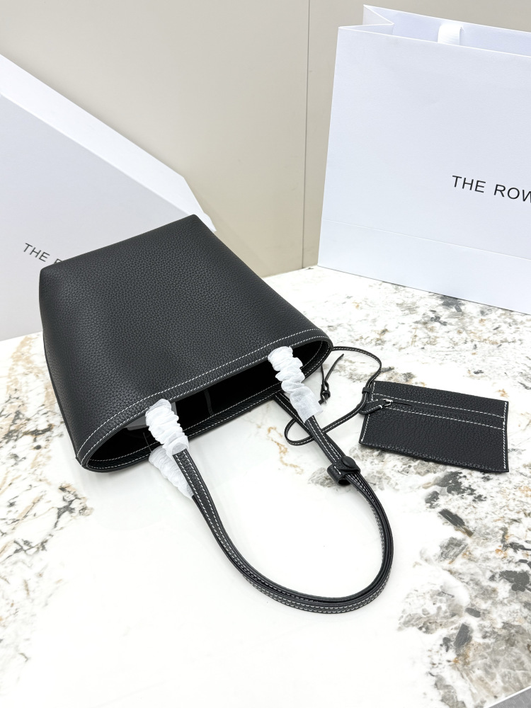 THE ROW Mini Park Tote 迷你粒面牛皮子母托ートバッグ（小号）コピー通勤用バッグ