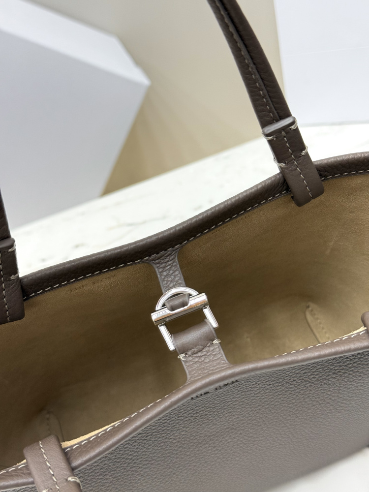 THE ROW Park Tote Small トートバッグ（グレー）19x17x9cm 通勤用コピー品