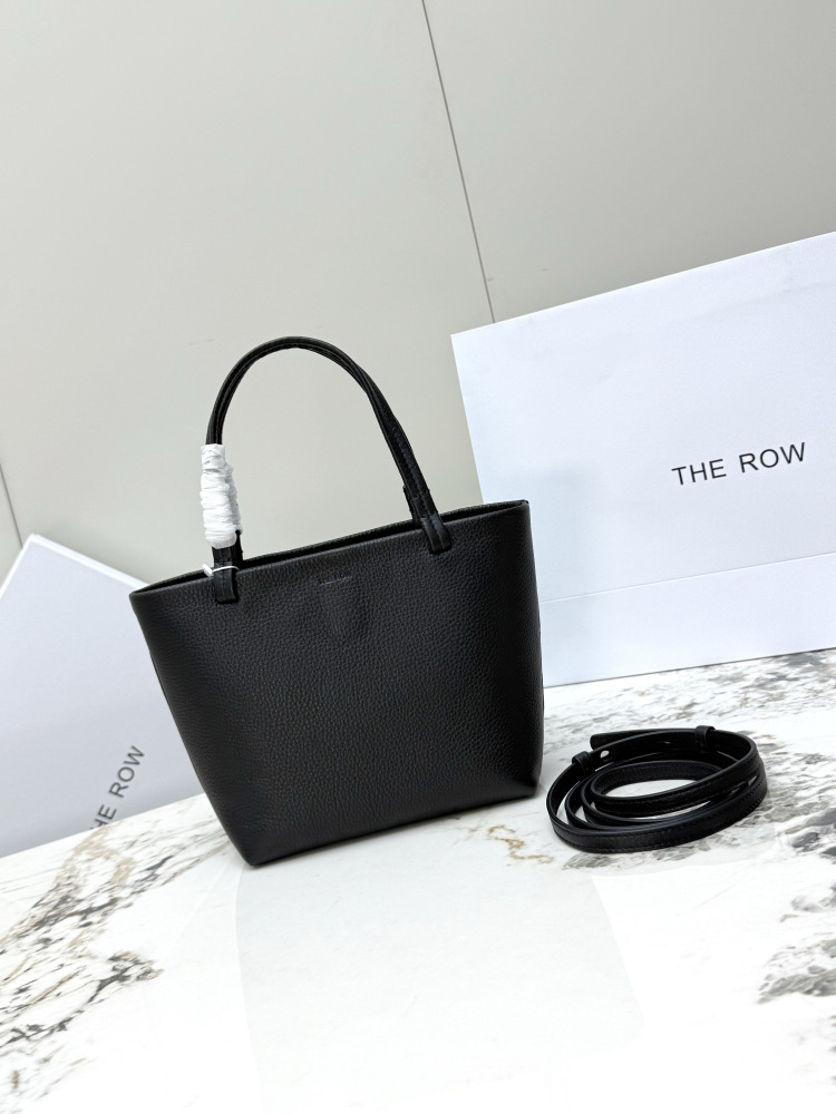 THE ROW Park Tote Small トートバッグ（ブラック）19x17x9cm 通勤用コピー品