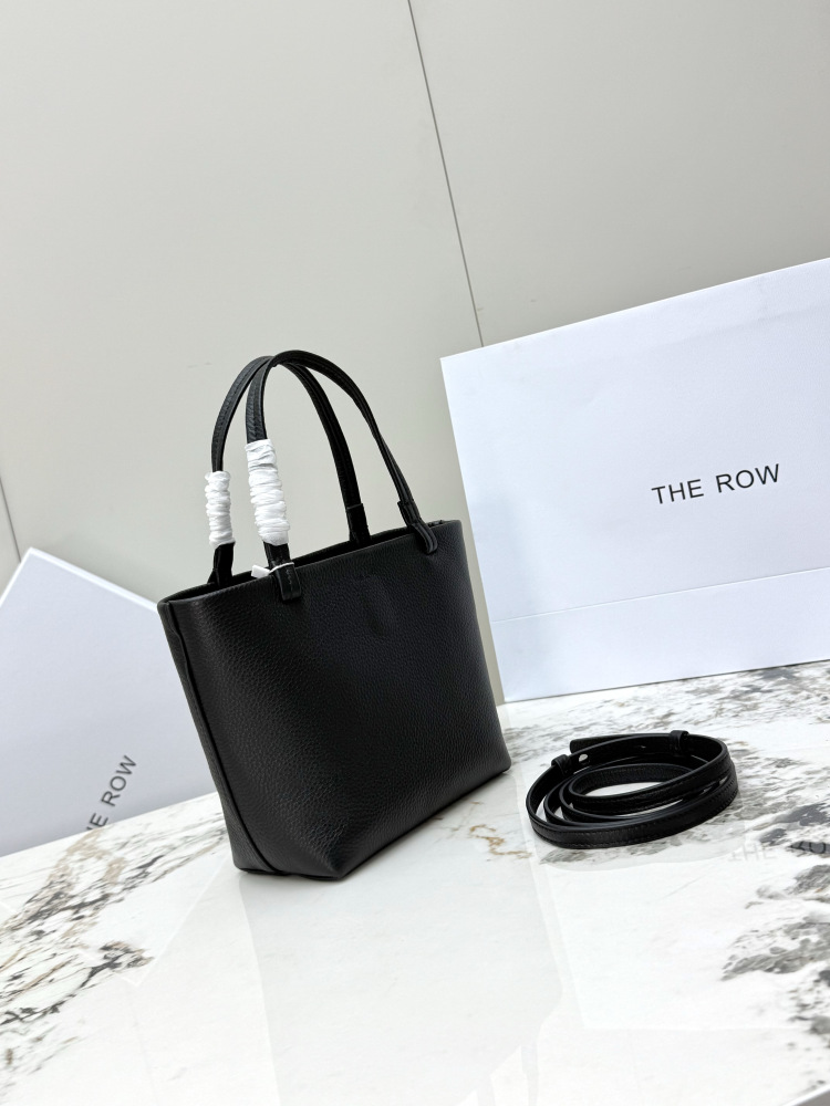 THE ROW Park Tote Small トートバッグ（ブラック）19x17x9cm 通勤用コピー品