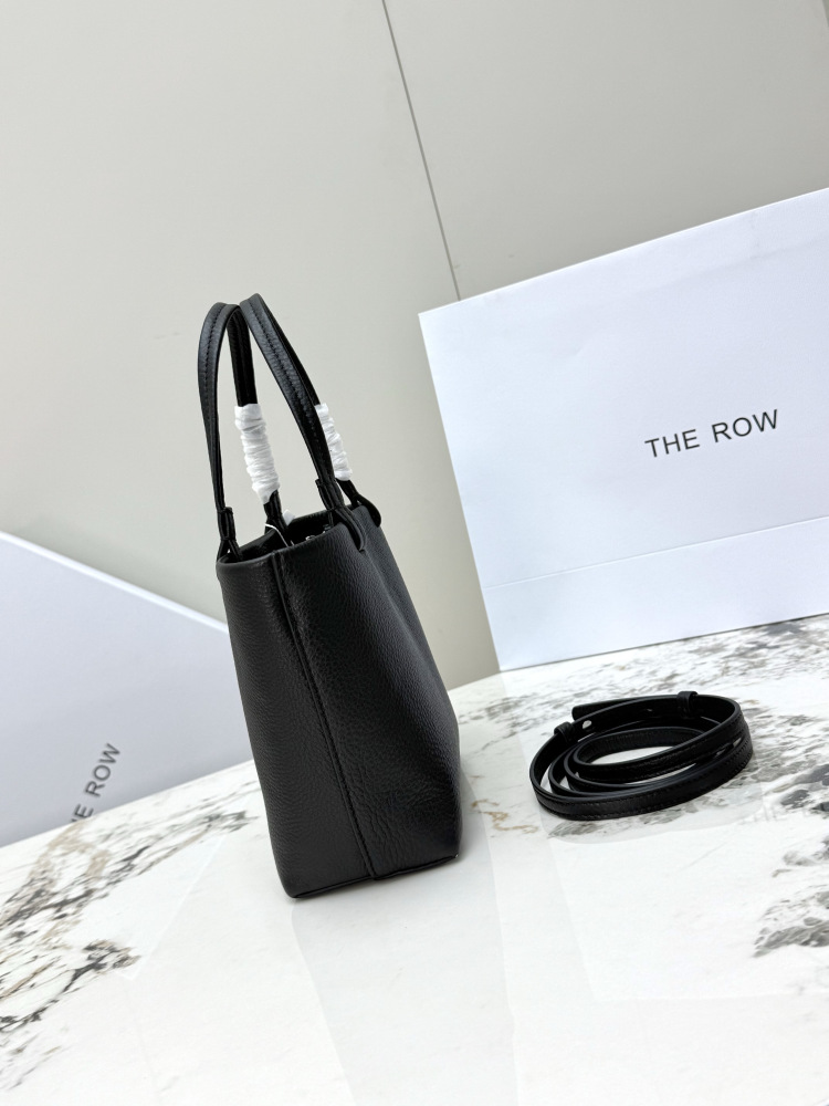 THE ROW Park Tote Small トートバッグ（ブラック）19x17x9cm 通勤用コピー品