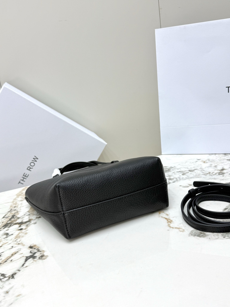 THE ROW Park Tote Small トートバッグ（ブラック）19x17x9cm 通勤用コピー品