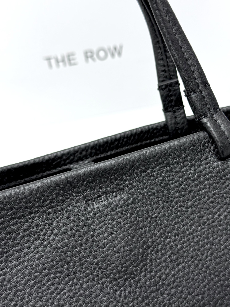 THE ROW Park Tote Small トートバッグ（ブラック）19x17x9cm 通勤用コピー品