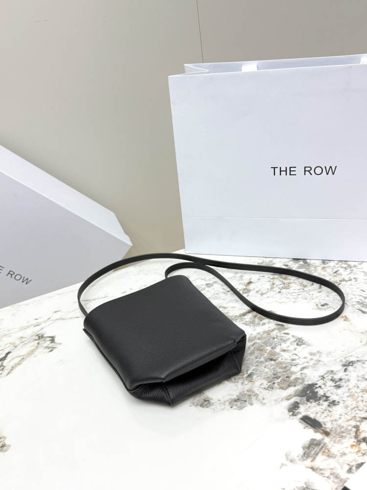 THE ROW Small North South 迷你水桶バッグ（ブラック）コピー品