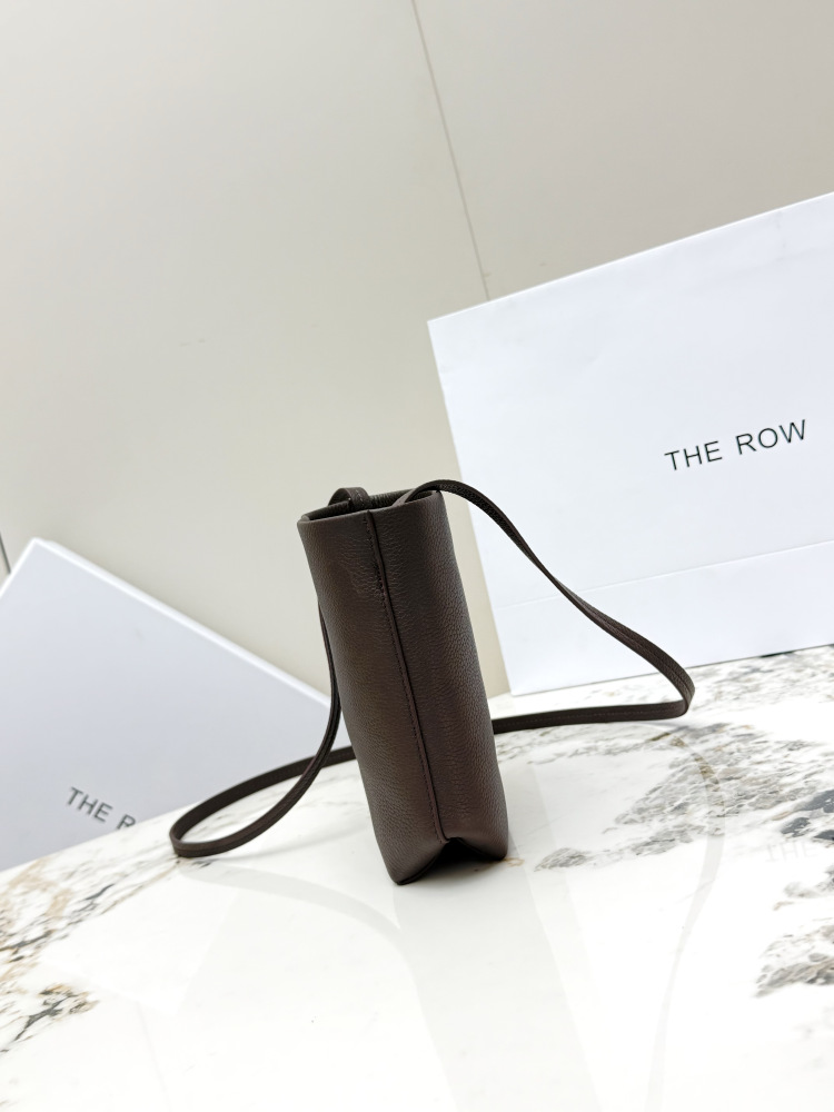 THE ROW Small North South 迷你水桶バッグ（ブラウン）コピー品