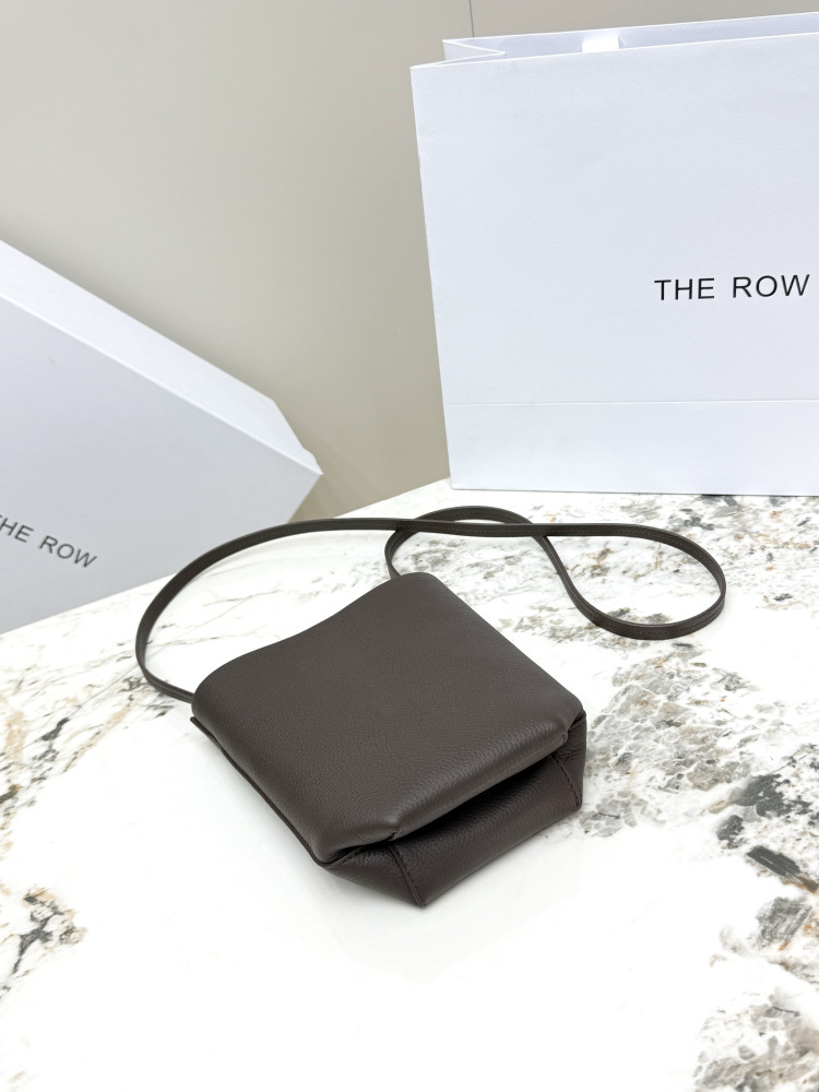 THE ROW Small North South 迷你水桶バッグ（ブラウン）コピー品