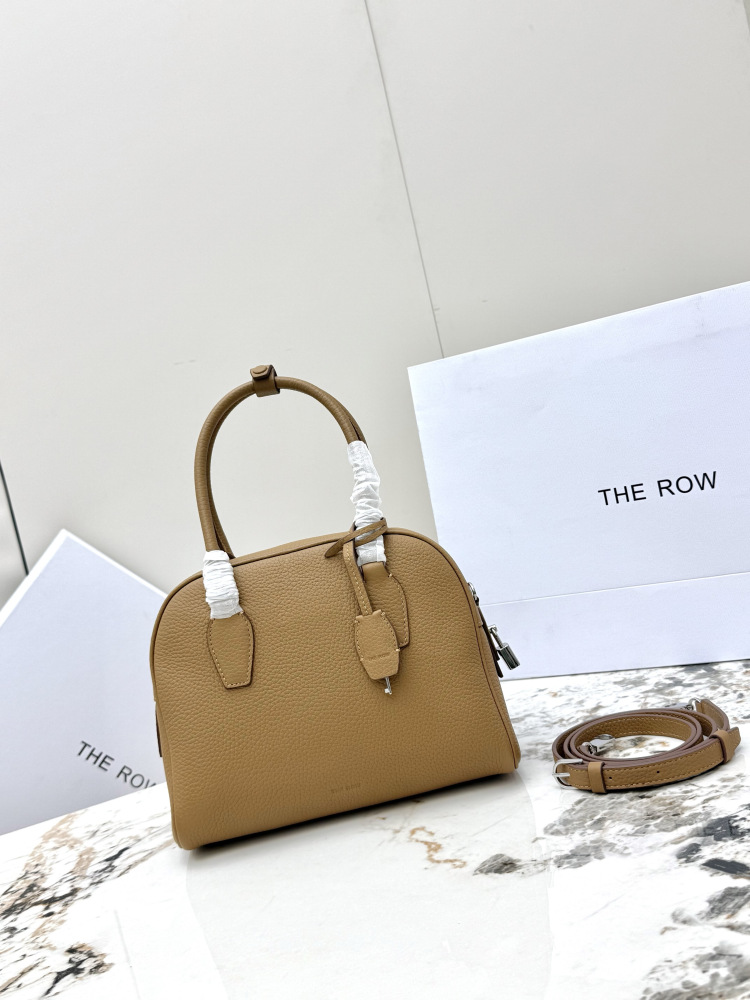 THE ROW Small Devon 迷你ベ shell 手提バッグ（ブラウン）コピー品