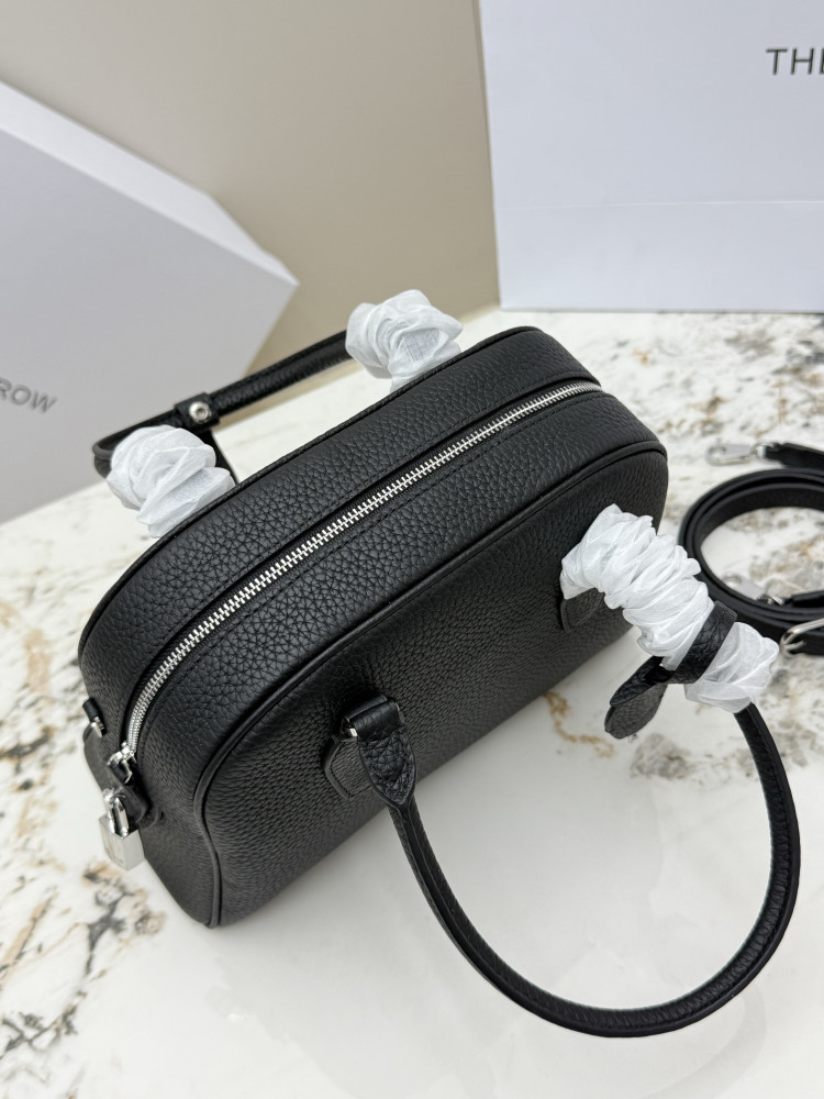 THE ROW Small Devon 迷你ベ shell 手提バッグ（ブラック）コピー品