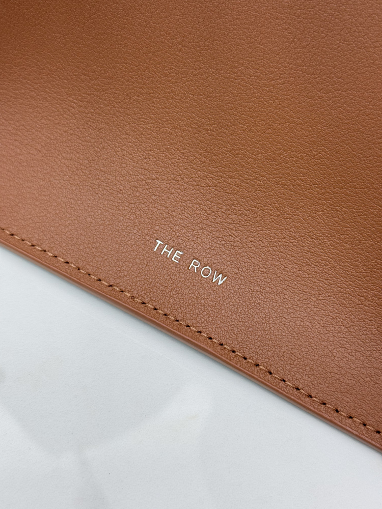 THE ROW Soft Margaux 15 中型ベ shell 手提公文バッグ（オレンジ）コピー品