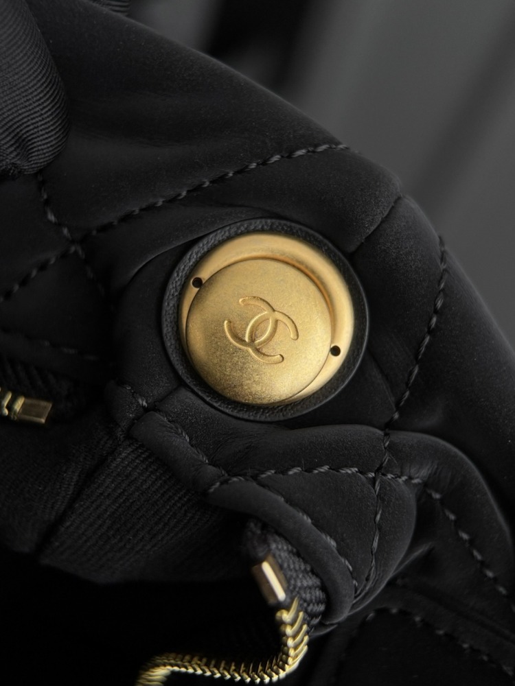 CHANEL 25K シルクヴェルヴェットナイロン ミニボウバッグ コピー品
