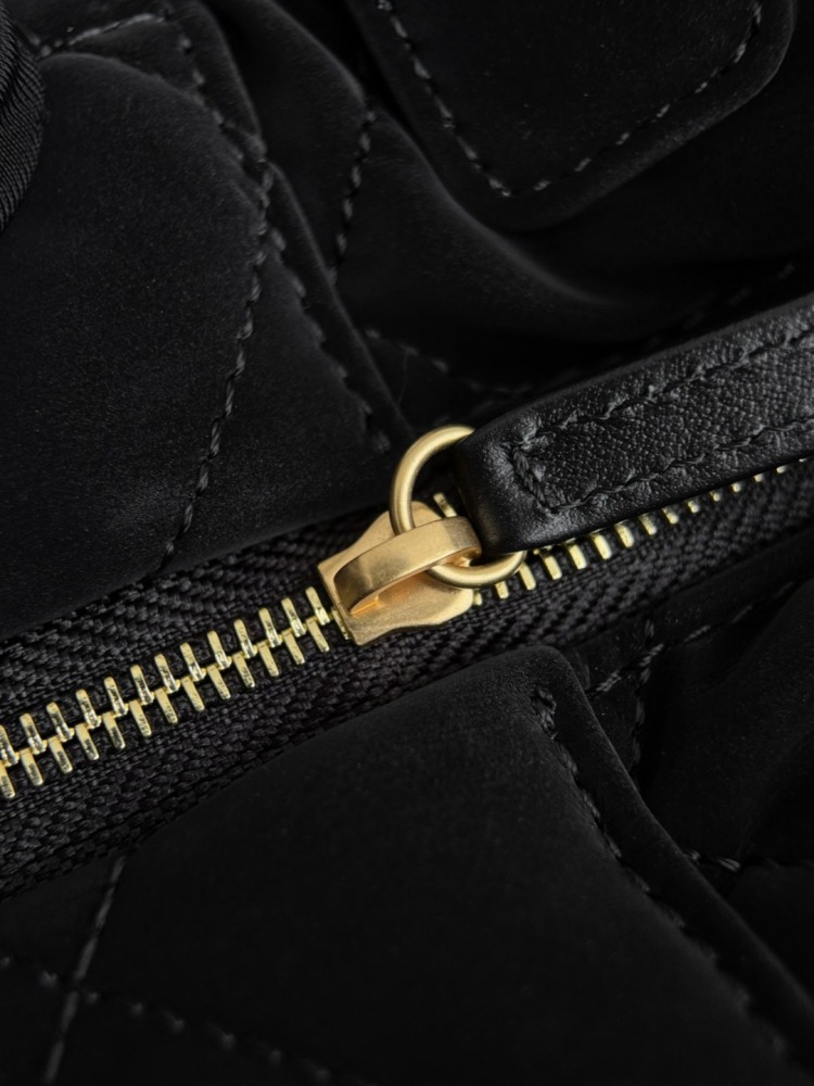 CHANEL 25K シルクヴェルヴェットナイロン ミニボウバッグ コピー品