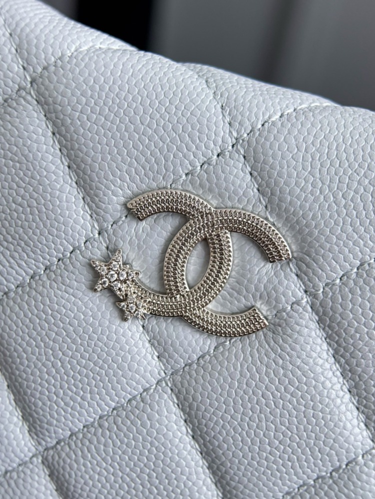 CHANEL（シャネル）25B スター型ランチボックスバッグ グレーブルー コピー品
