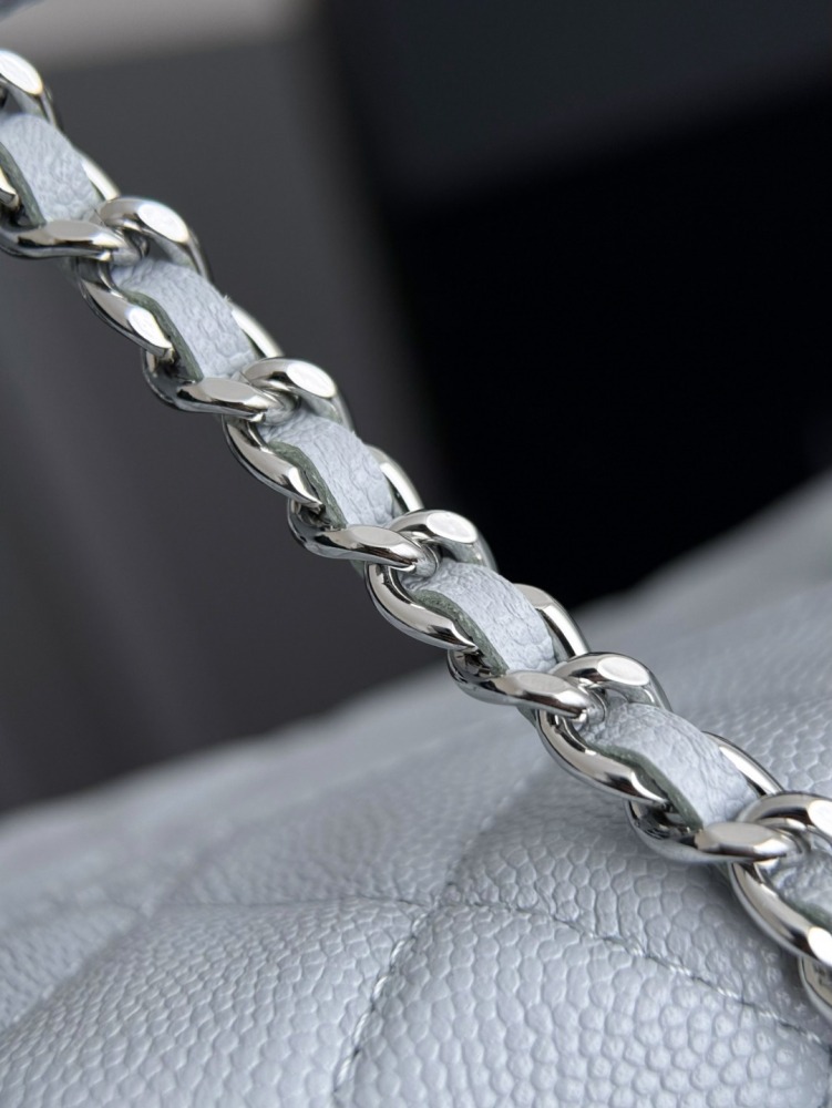 CHANEL（シャネル）25B スター型ランチボックスバッグ グレーブルー コピー品