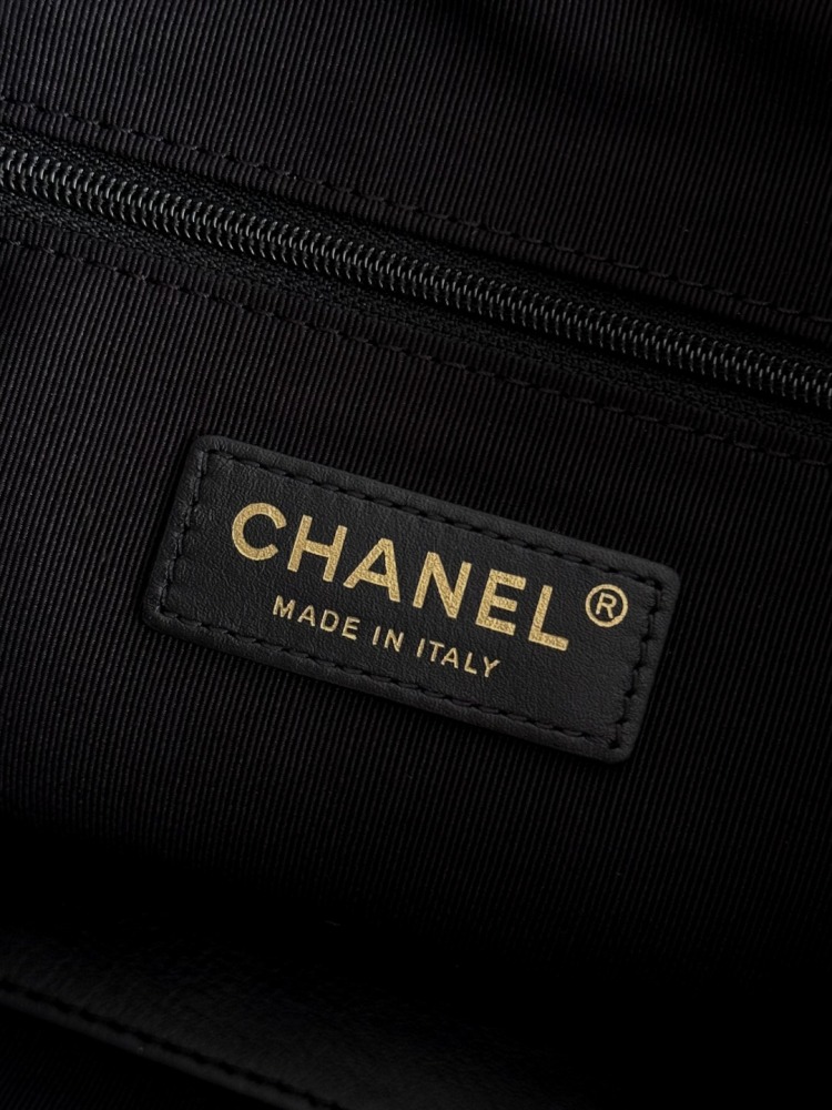CHANEL（シャネル）25A シリーズ スエード＆レザー コンビ Hobo バケツバッグ グレー コピー品