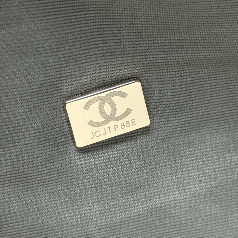 Chanel（シャネル）25C マットカーフスキン Hobo 腋下バッグ 小型 30x26x14cm グレー コピー品
