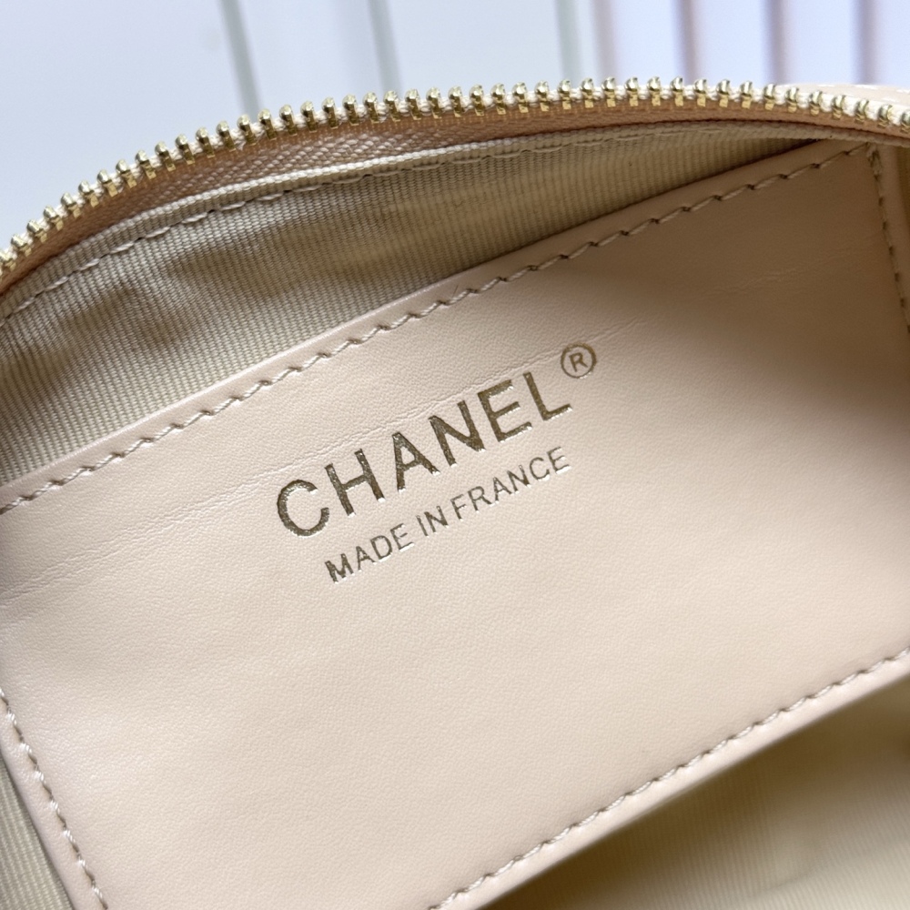 Chanel（シャネル）26C ラフィアボウリングバッグ 20x11.5x11cm ベージュ コピー品