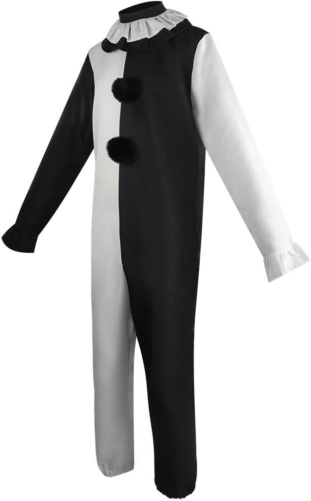 Killer Clowns Cosplay Costume for Horror Movies Scene-Stealer Skin-Tight Halloween Outfit