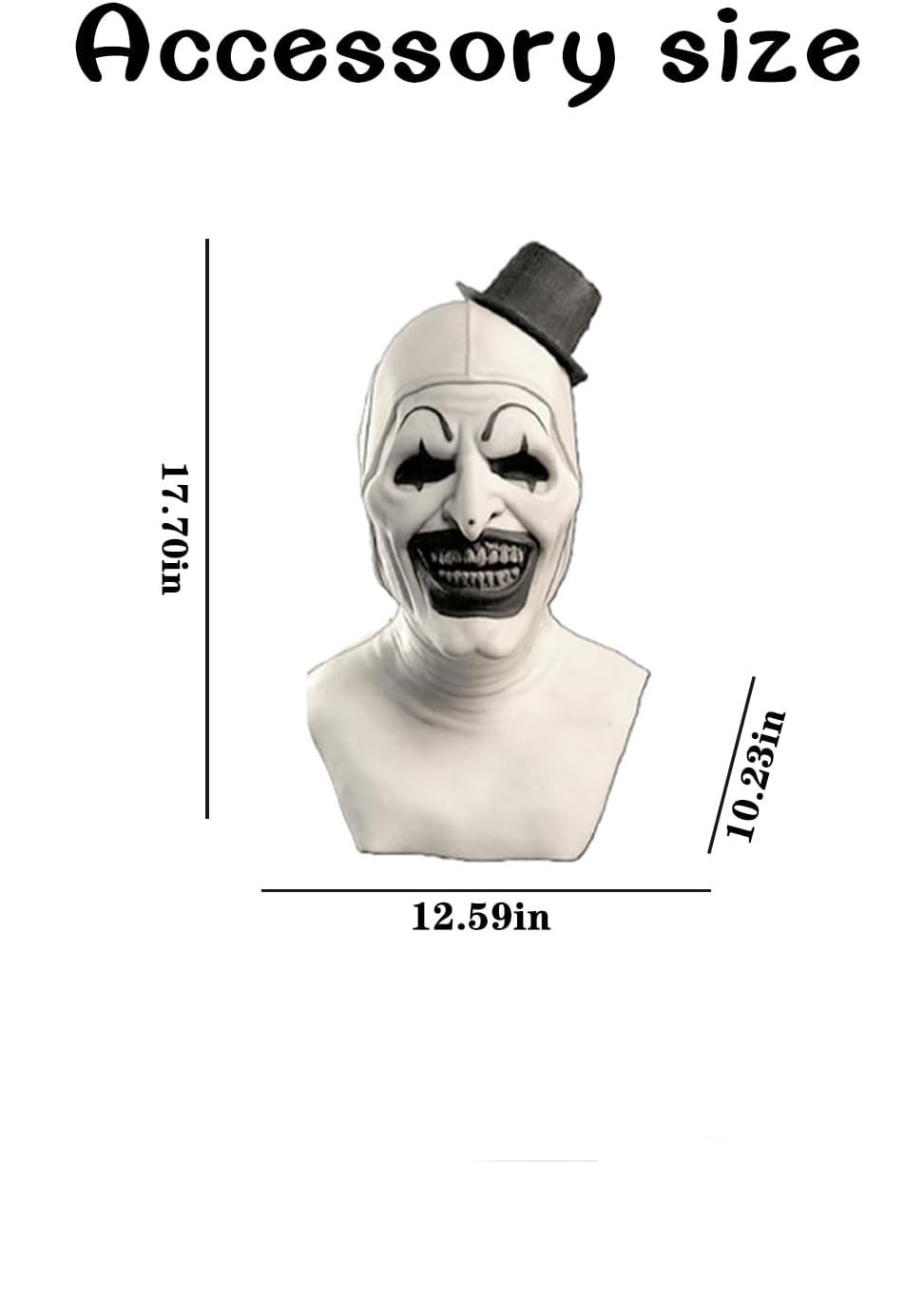 Killer Clowns Cosplay Costume for Horror Movies Scene-Stealer Skin-Tight Halloween Outfit